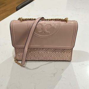 Tory Burch Fleming Leather Convertible Shoulder Bag
